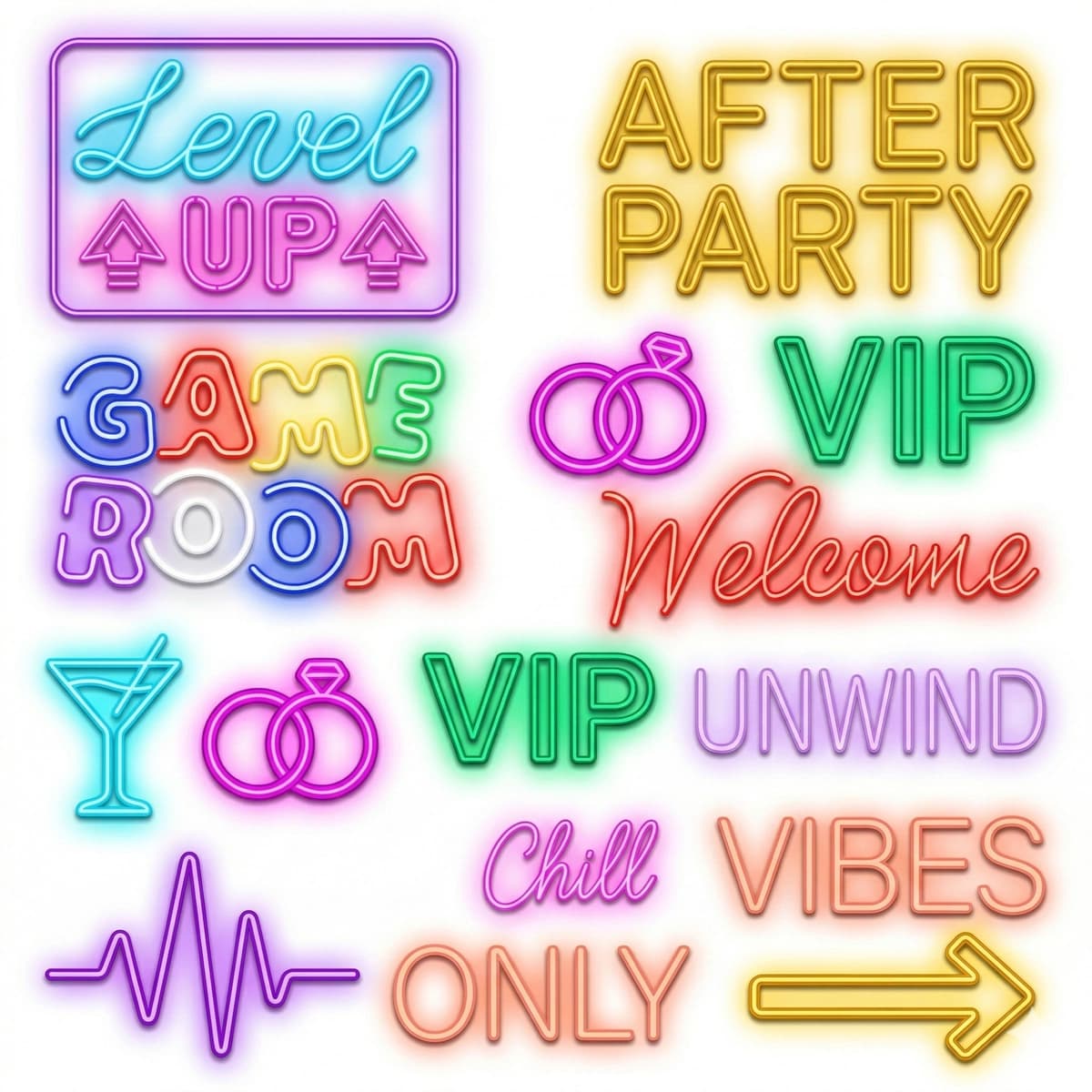 Neonové nápisy