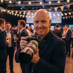 Profesionální fotograf