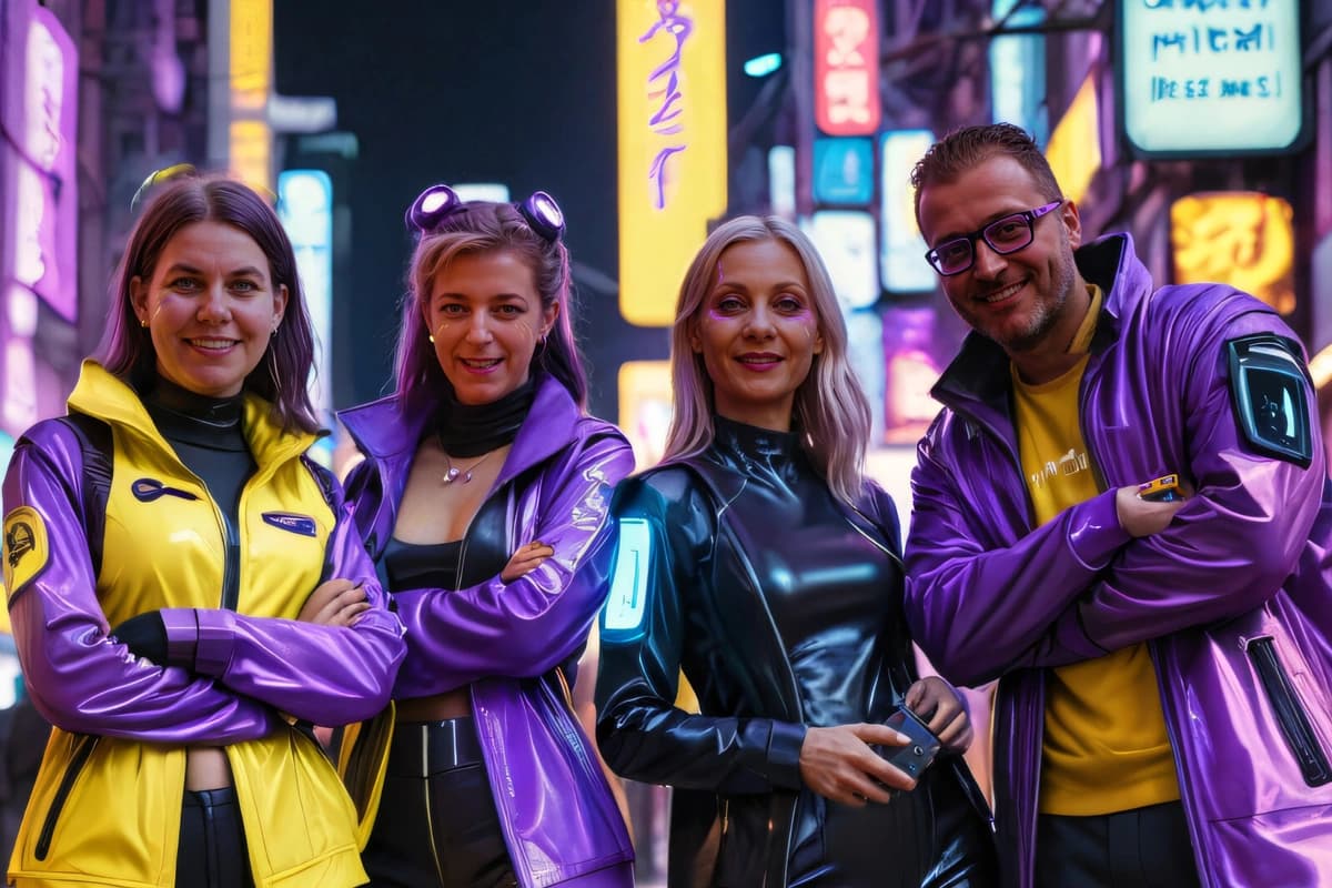 ai fotokoutek - cyberpunk