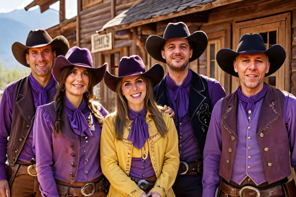 ai fotokoutek - kovboj